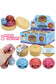 3-in-1 Mini Dumpling Glitter Water Bead Squishy - 2 Inch: AS SHOWN / ONE SIZE