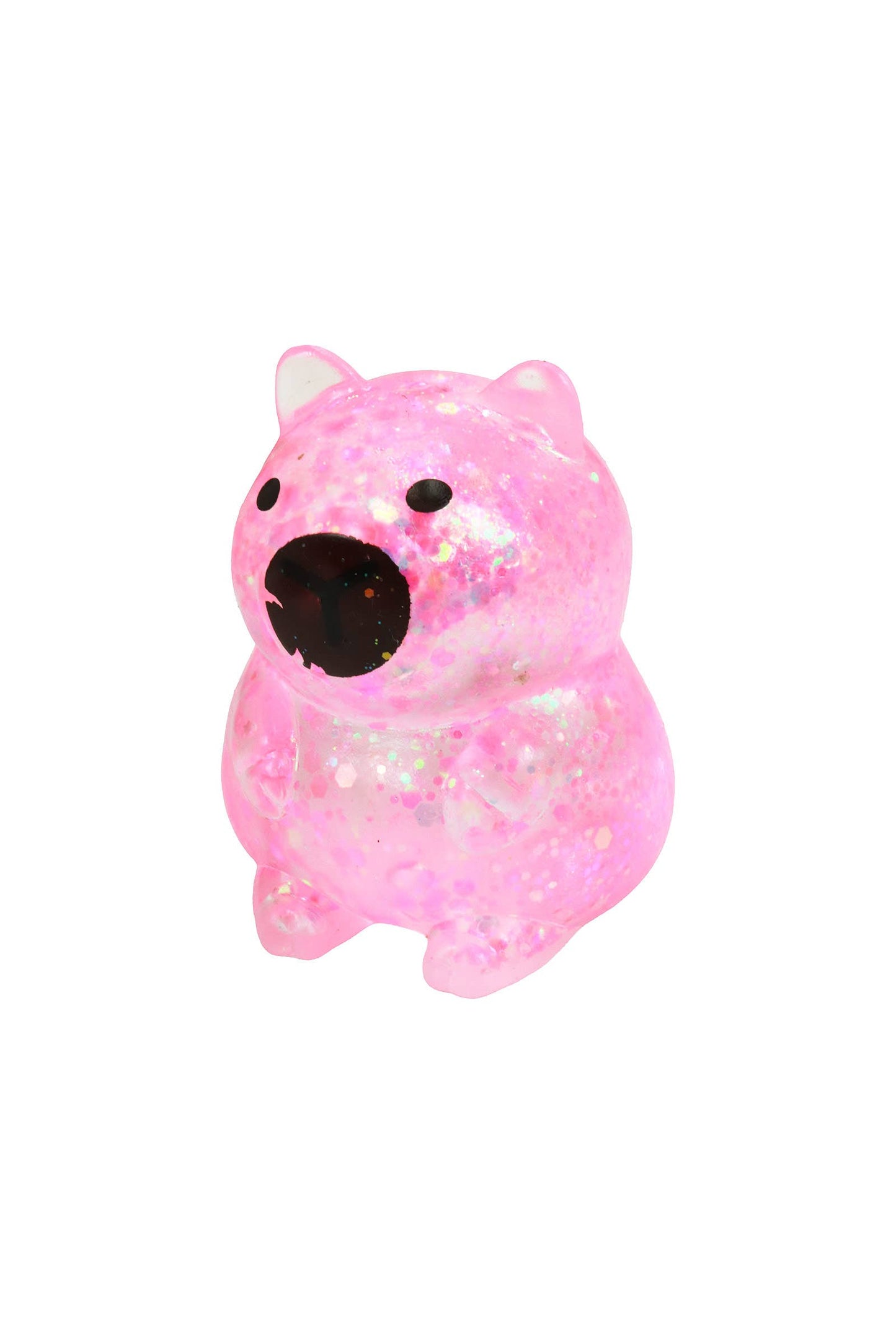 Capybara Iridescent Glittery Maltose Putty Filled Squishy: ASSORTED / ONE SIZE