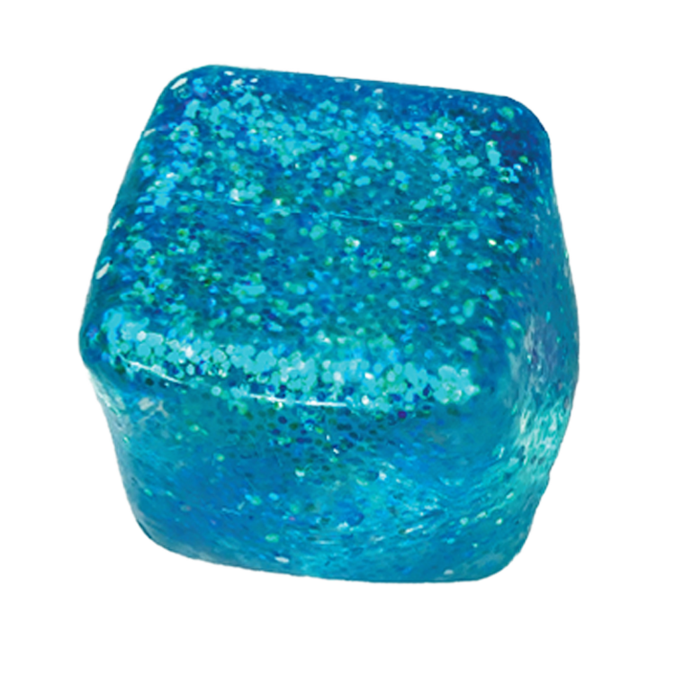 Fun Doh Glow in the Dark Squishy Sparkle Cube - 12/Display: Wholesale Price