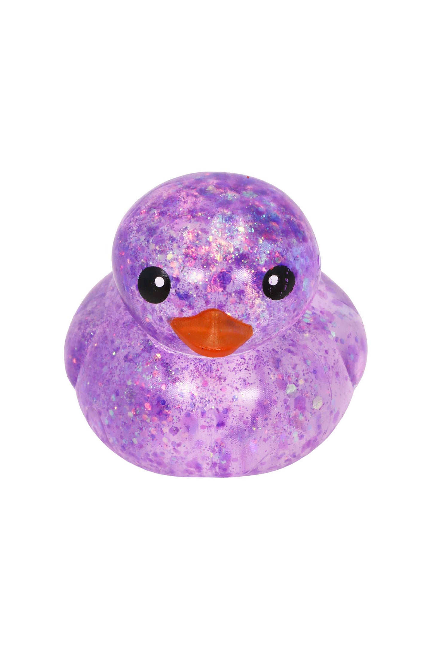 Cute Rubber Ducks Glitter Maltose Putty Filled Squishy: ASSORTED / ONE SIZE