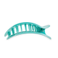Round Flat Hair Clip | Large | Totally Turquoise