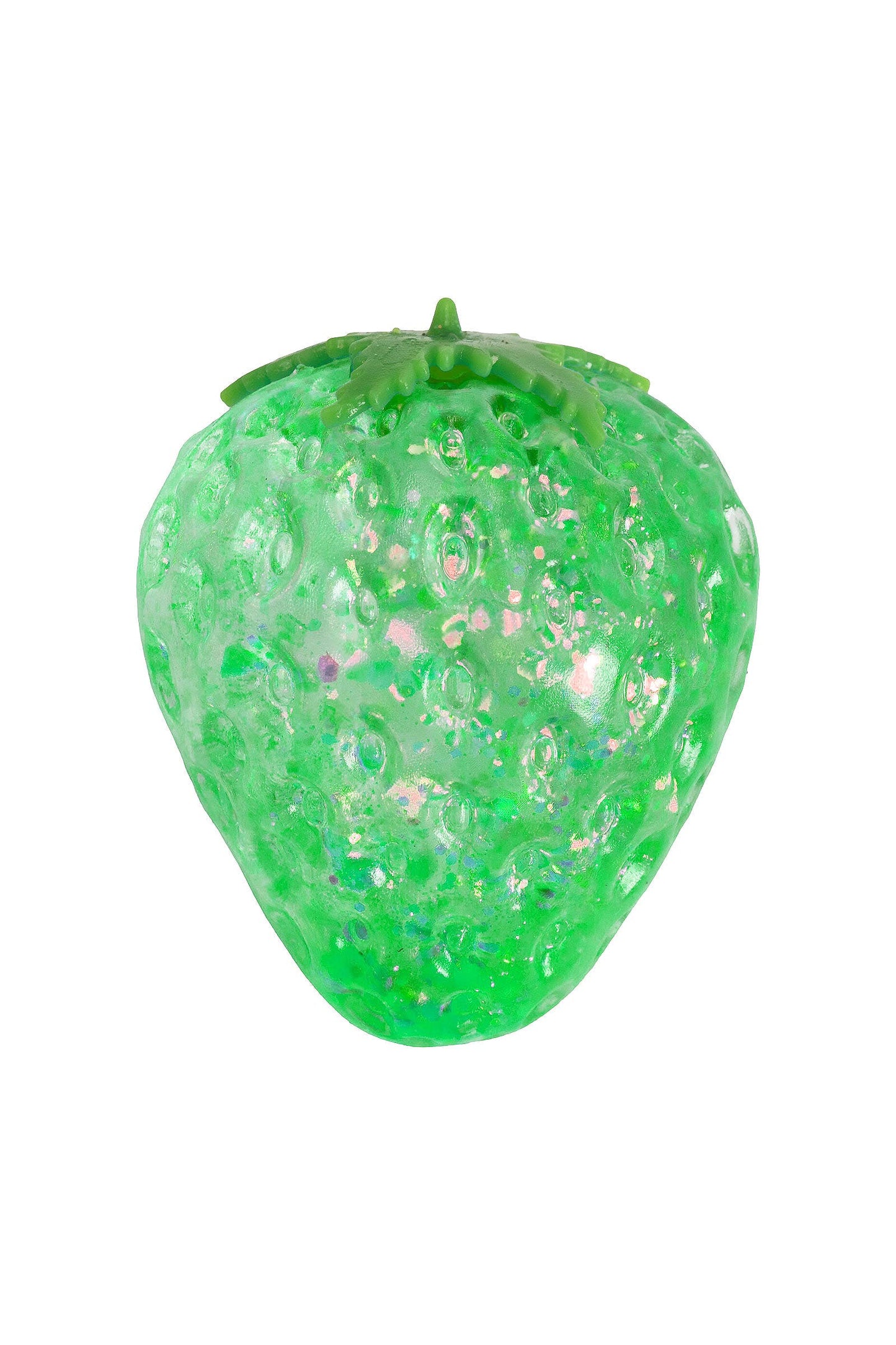 Strawberry Glittery Maltose Putty Filled Squishy: ASSORTED / ONE SIZE