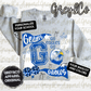 Personalized School Mascot Spirit Sweatshirt: Ash Grey / XLarge / Sweatshirt