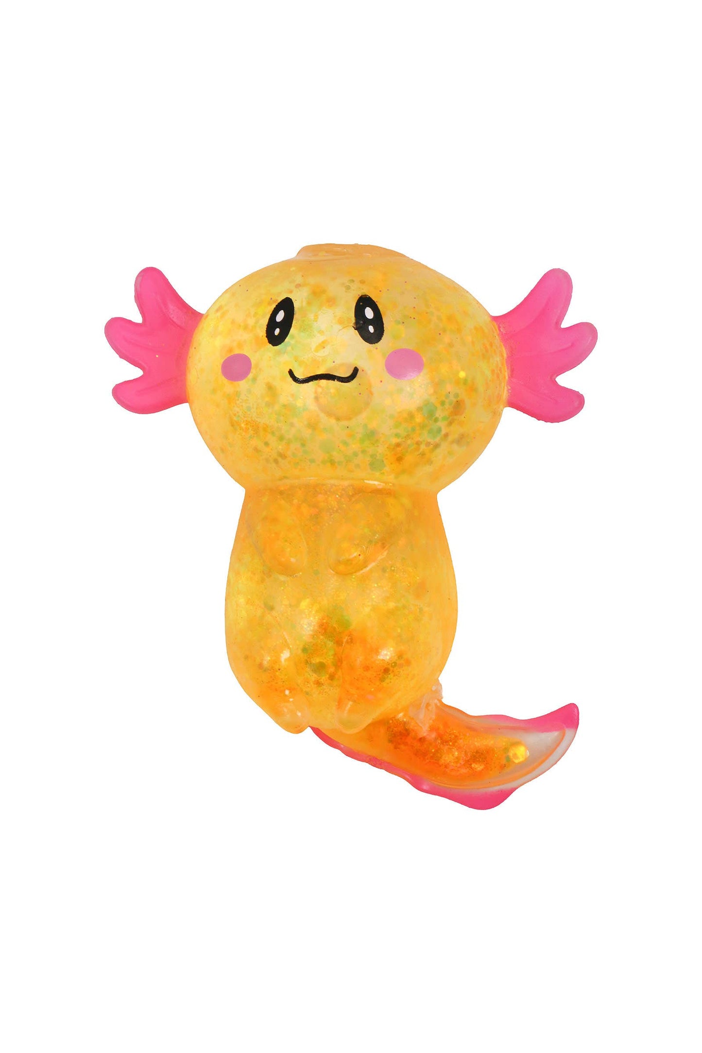 Axolotl Glittery Maltose Thick Putty Filled Squishy: ASSORTED / ONE SIZE