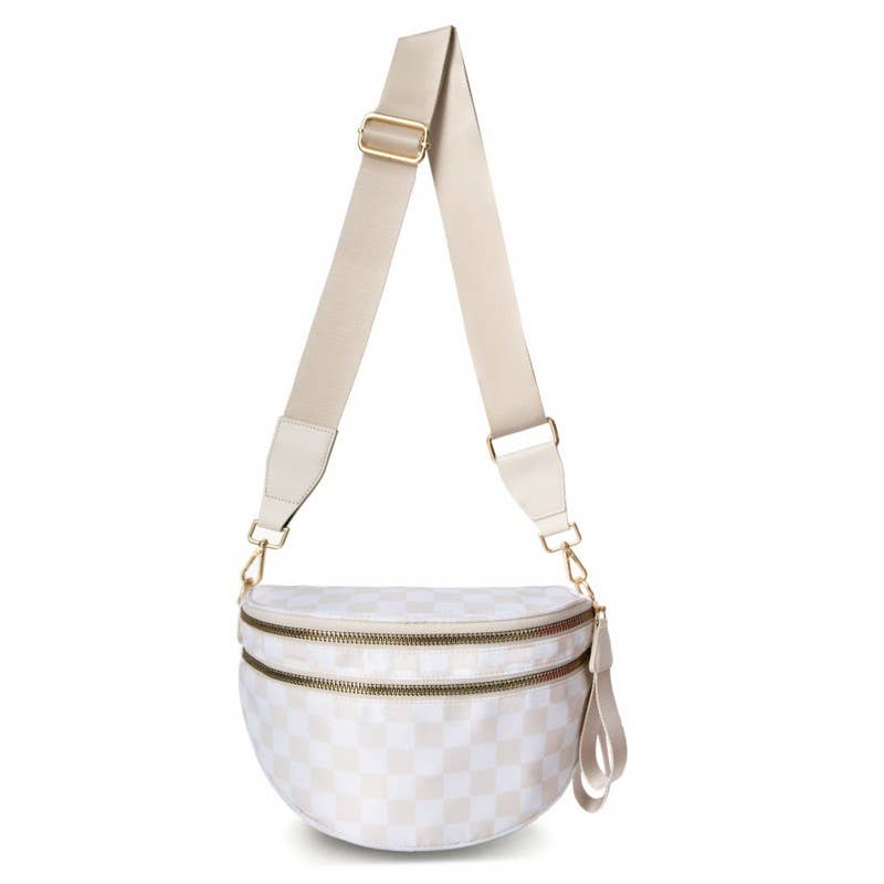 CROSSBODY SLING BUM BAG | Beige