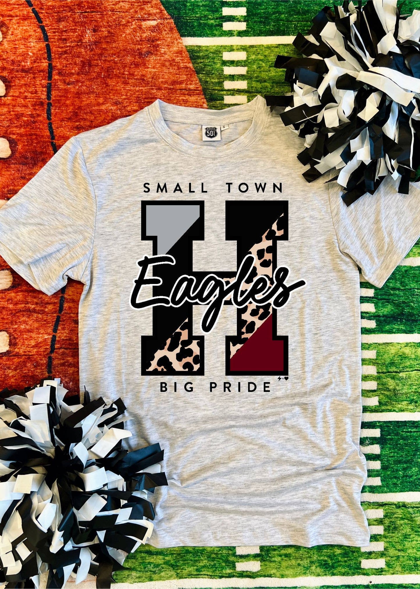 Small Town Big Pride Eagle Spirit Tee