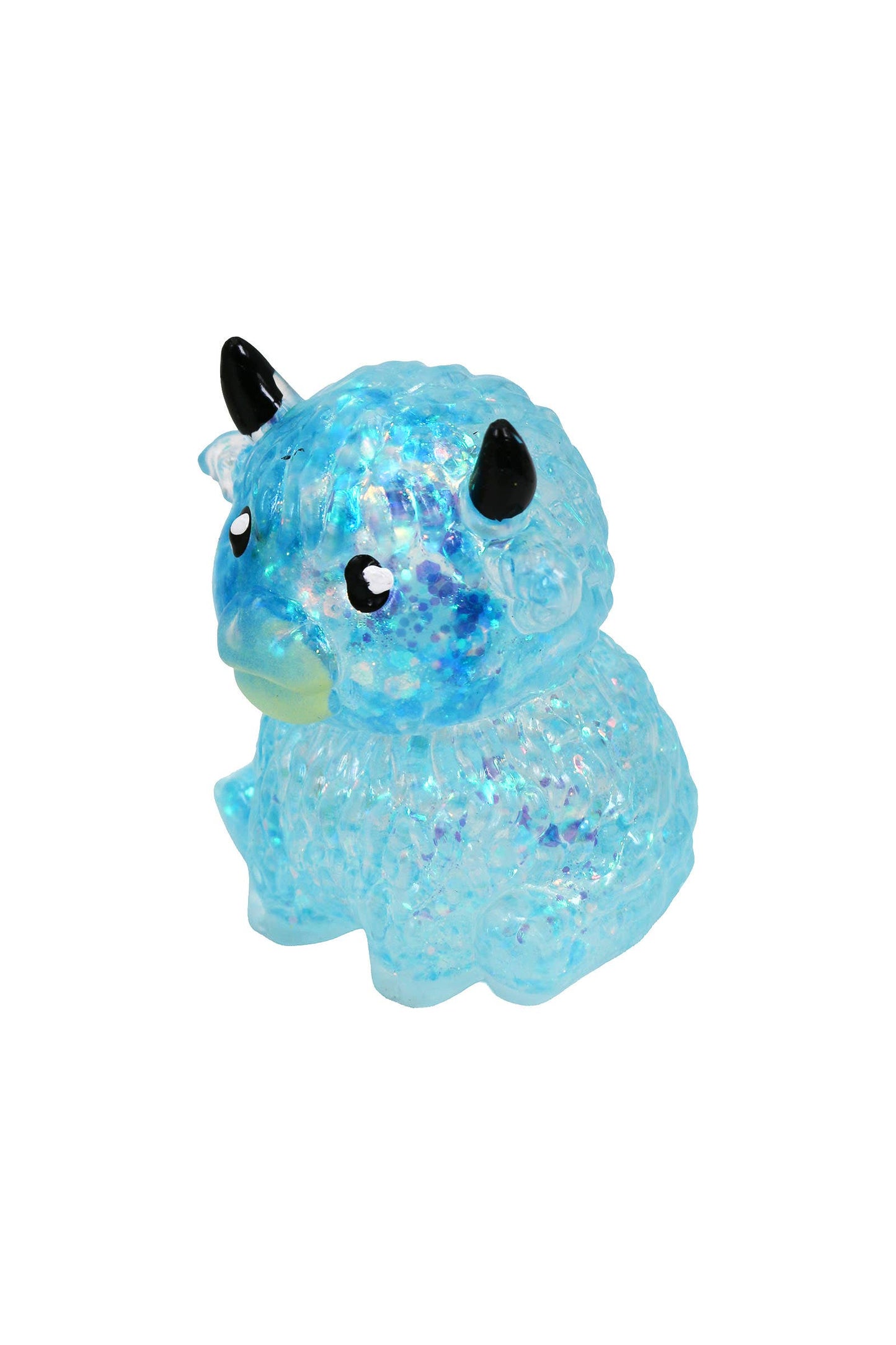 Highland Cow Glitter Maltose Putty Slime Filled Squishy Toy: ASSORTED / ONE SIZE