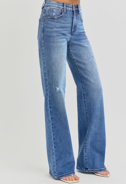 Risen High Rise Tummy Control Straight