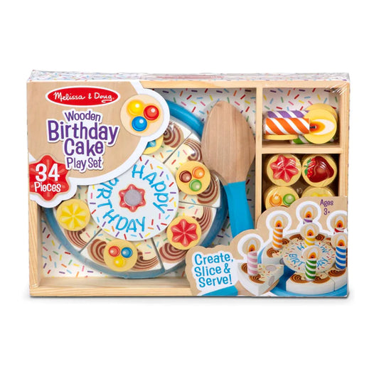 Melissa & Doug Birthday Party Cake Play Set