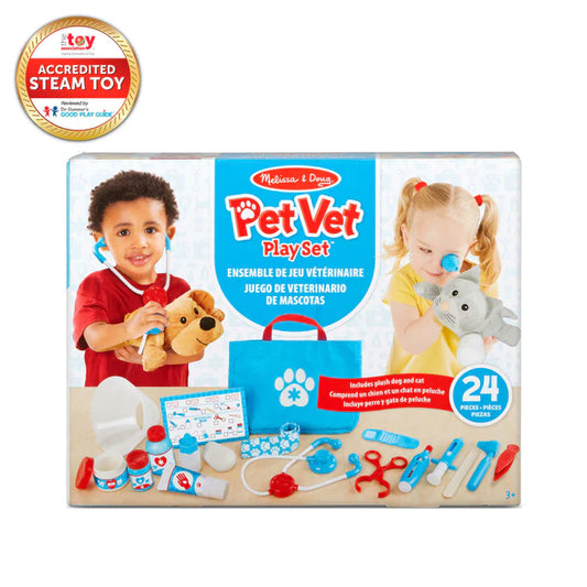 Melissa & Doug Examine & Treat Pet Vet Playset