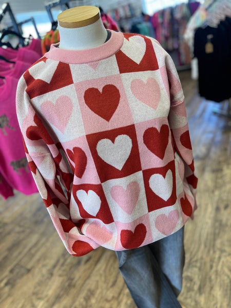 Heart Pullover Sweater