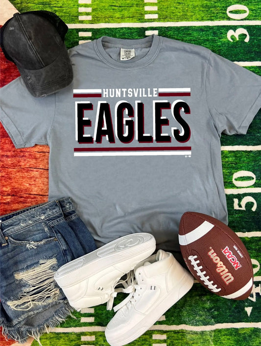 Huntsville Eagles Grey T-Shirt YOUTH