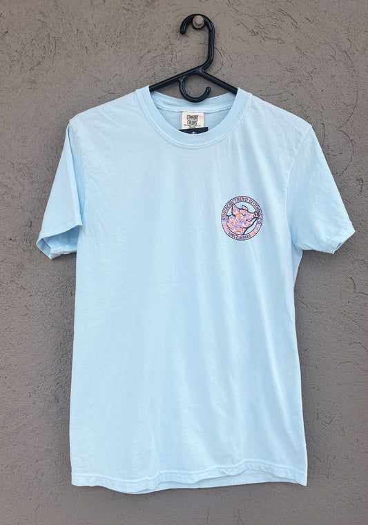 ST Poppy Circle Pig Short Sleeve Graphic Tee