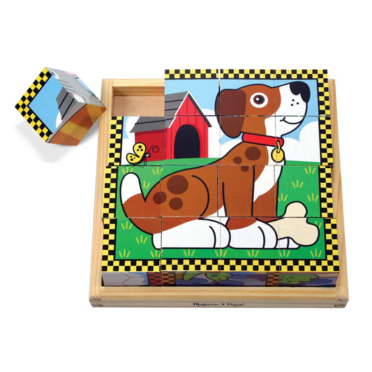 Melissa & Doug Pets Cube Puzzle