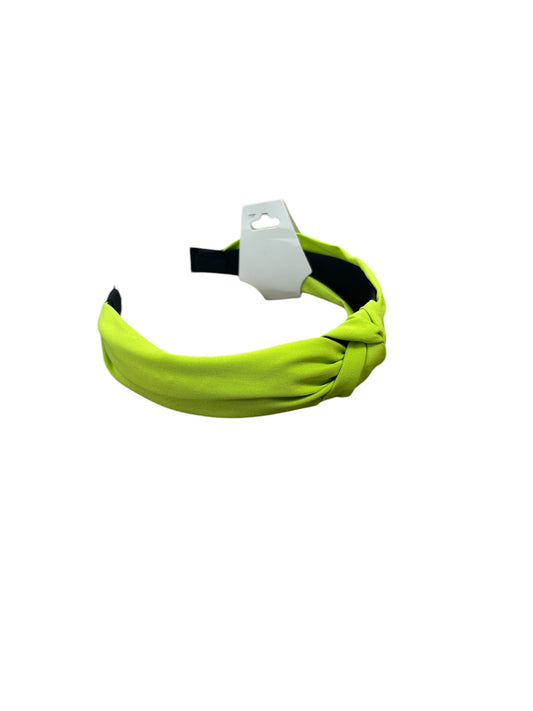 Neon Green Knot Tie Headband