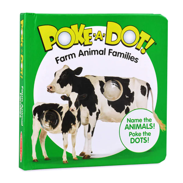 MD Poke-A-Dot Farm Animal Families Book