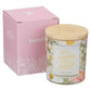 Glass Candle Bamboo Lid He Restores my Soul Ps. 23:3