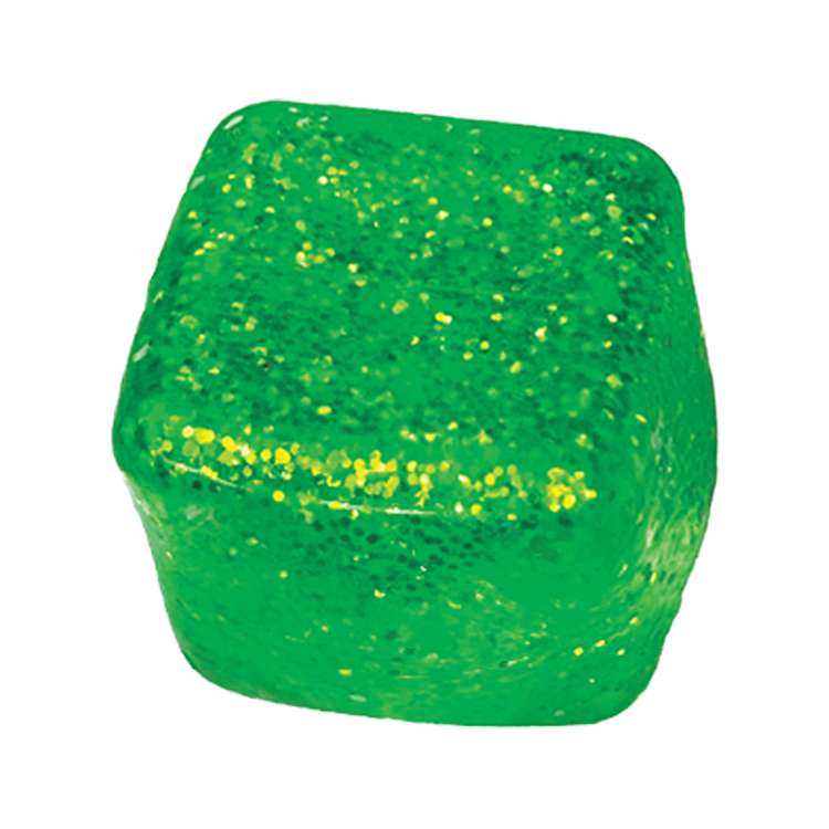 Fun Doh Glow in the Dark Squishy Sparkle Cube - 12/Display: Wholesale Price