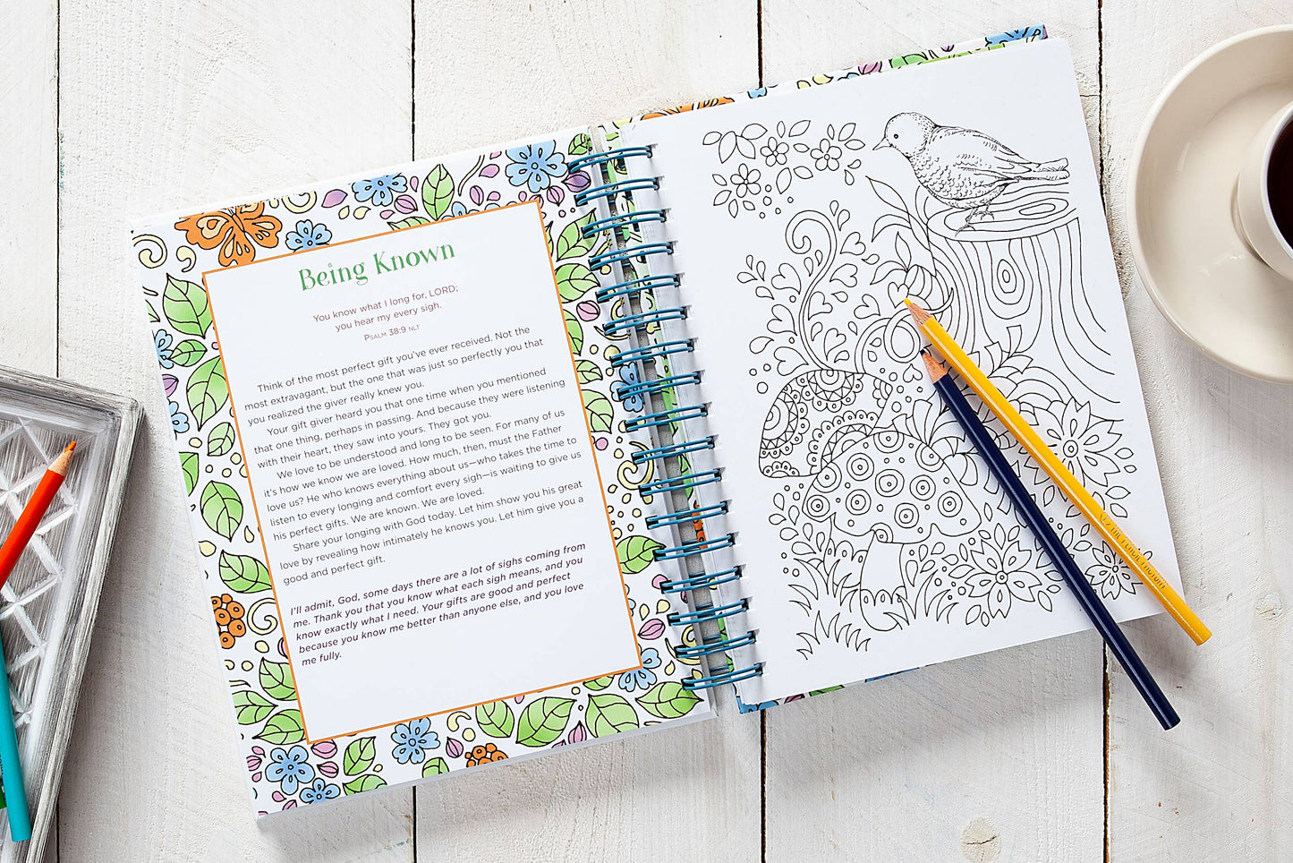 A Little God Time for Women Devotional Coloring Book