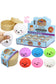 Mini Puppy Solid Bao Dumpling Soft Slime Squishy - 2 Inch: ASSORTED / ONE SIZE