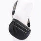 Faux Leather Crossbody Bag Belt: BK