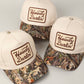 Howdy Darlin' Embroidery Patch Cap: CAMO / ONE SIZE