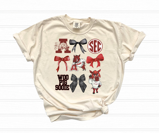 Arkansas Coquette Graphic Tee