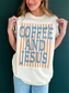 Coffee and Jesus Tee: Ivory