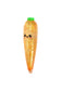 Cute Happy Carrot Glittery Maltose Putty Filled Squishy Toy: ORANGE / ONE SIZE