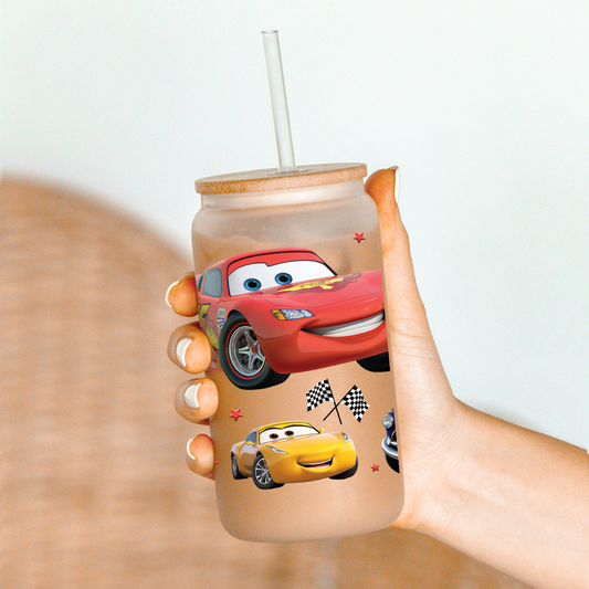 Cars-16oz UV DTF Wrap