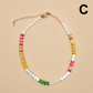 Natural Stone Semi-Precious Glass Mixed Necklace