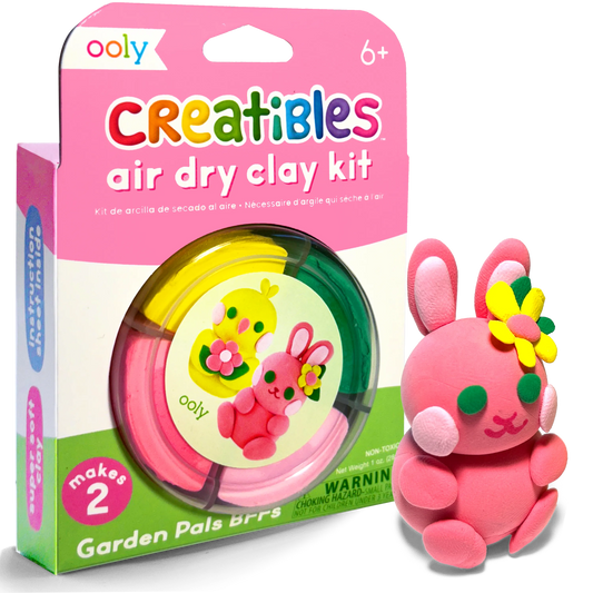 Creatibles: Air Dry Clay BFFs Kit - Garden Pals (Set of 4 Co