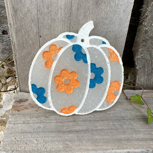 Fall 2.0 Flower Pumpkin Car Freshie: Apple Pickin’