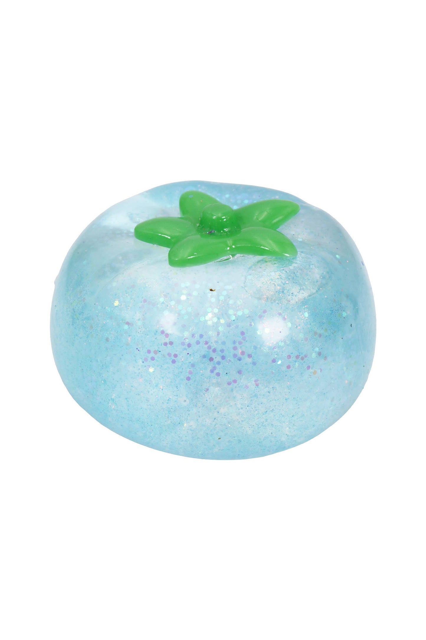 Persimmon Fruit Glittery Maltose Putty Squishy Toy: ASSORTED / ONE SIZE