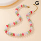 Natural Stone Semi-Precious Glass Mixed Necklace