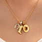 Western Hat Boot Horseshoe Rhinestone Charm Necklace