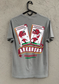 Southern Trend Baseball Card Ribby Short Sleeve Tee