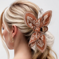 PAISLEY BOHO VINTAGE HAIR CLAW CLIPS |