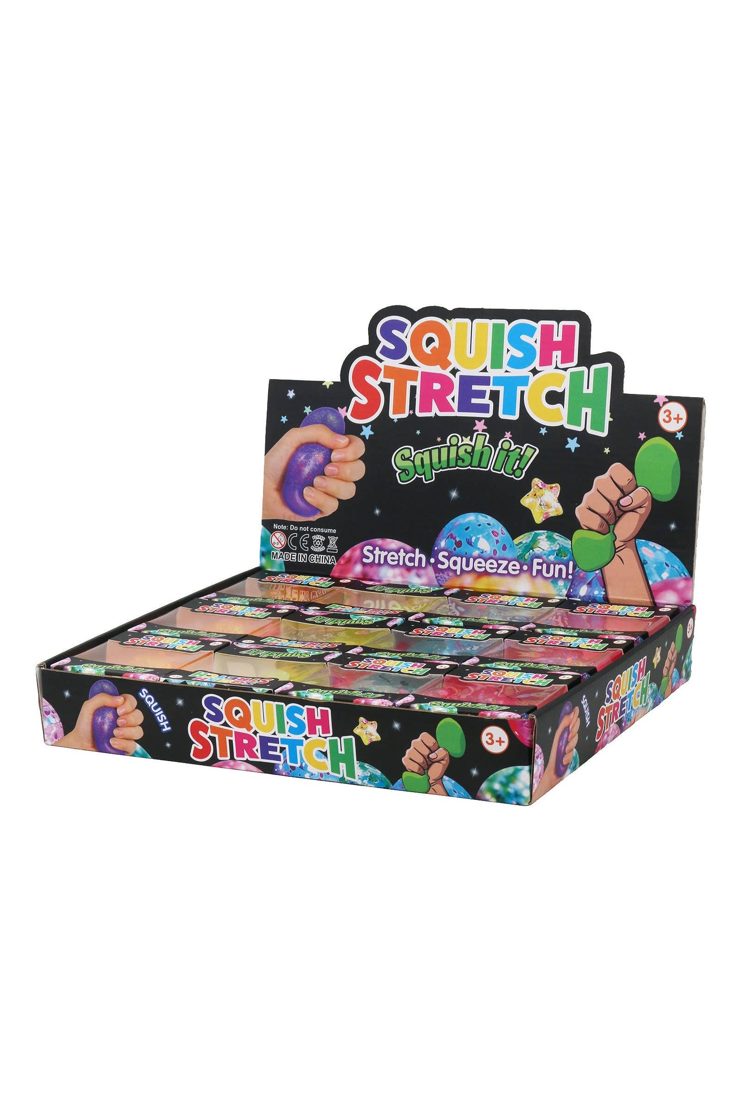 Axolotl Glittery Maltose Thick Putty Filled Squishy: ASSORTED / ONE SIZE