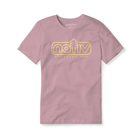 Tree line Nativ Tee - Orchid