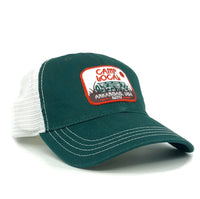 Camp Local Trucker Hat - Forest Green/White