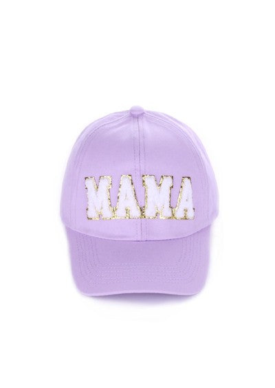 MAMA Ball Cap in Lavender