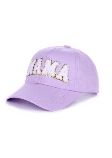 MAMA Ball Cap in Lavender