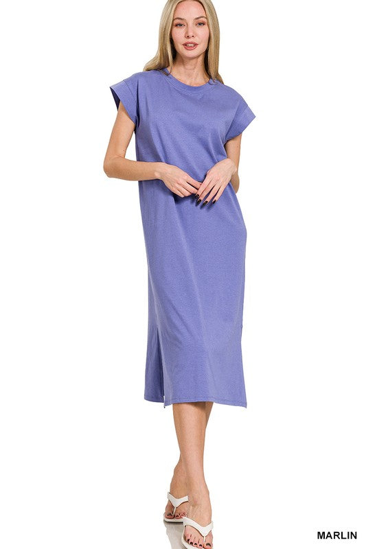 Zenana Midi Dress Marlin