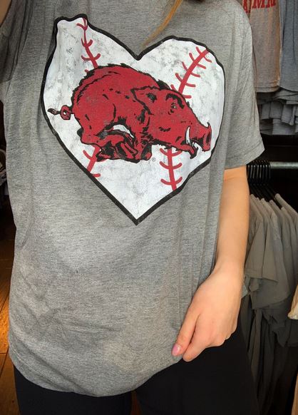 ST Baseball Heart Hog Short Sleeve