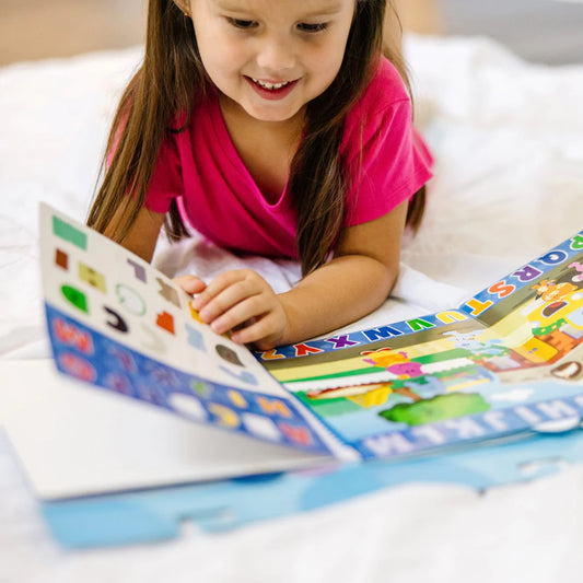 MD Blues Clues Restickable Stickers Letters & Numbers