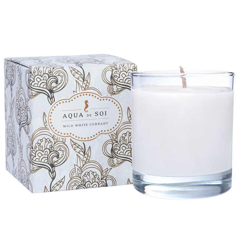 Aqua de SOi soy candle Wild White Currant