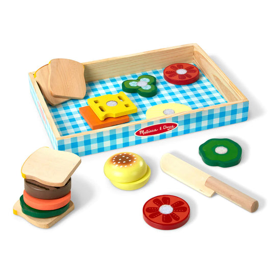 MD Wooden Sandwish Making Play Set