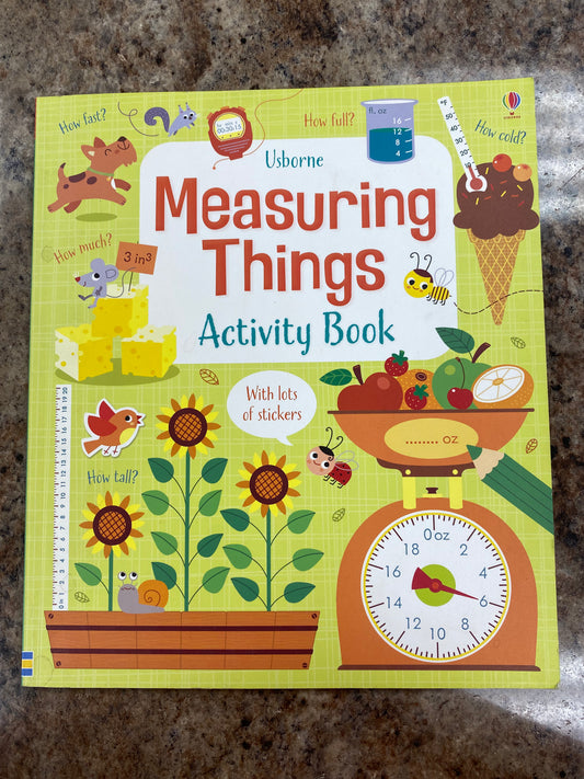 Measuring Things Activity Book