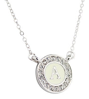 Silver Initial necklace